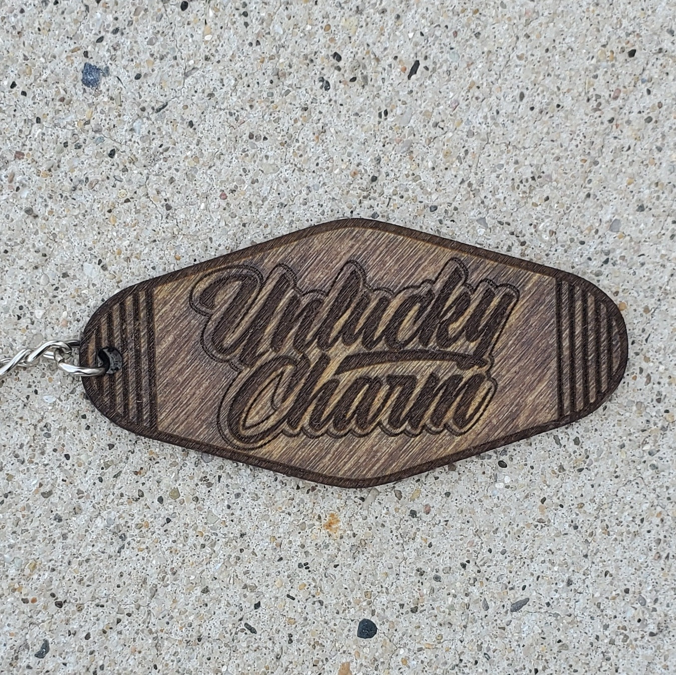 Motel Keychain