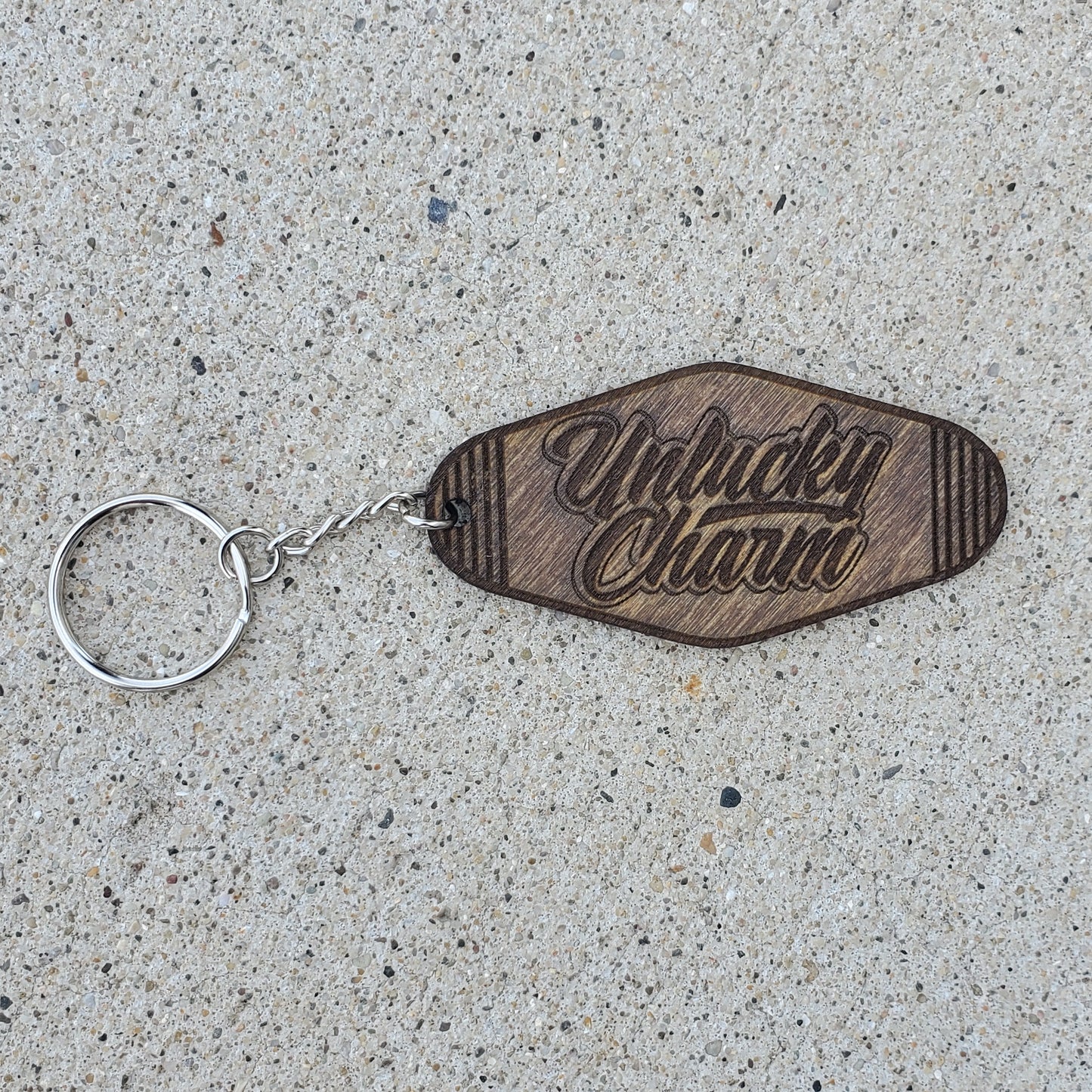 Motel Keychain