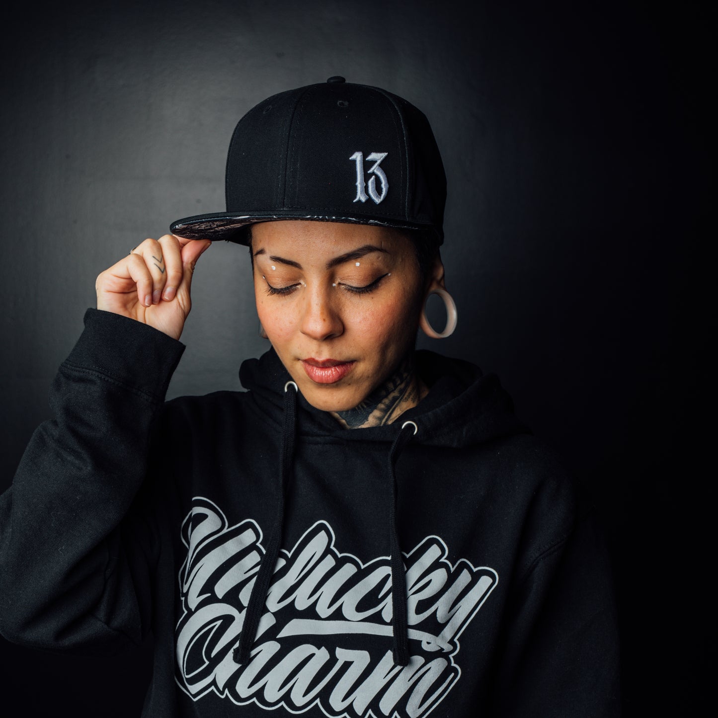 Your Lucky Hat (Black/White)